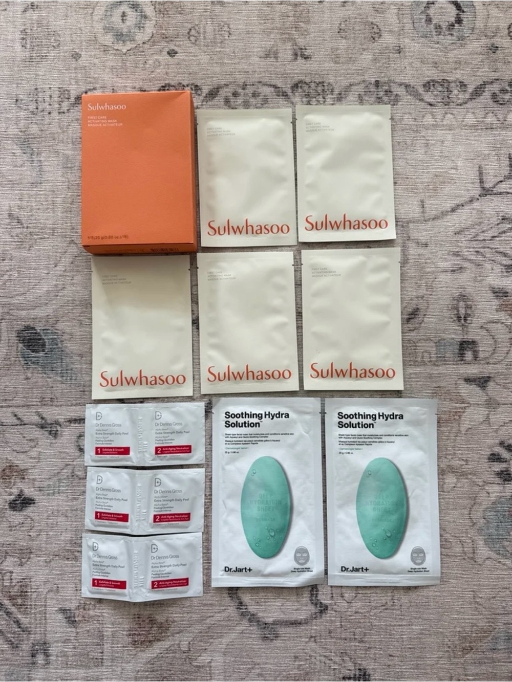 Sheet mask & treatment set - Dr. Jart+, Sulwhasoo, Dr Dennis Gross
